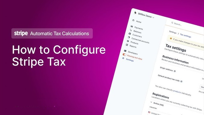 Setting Up Stripe Tax